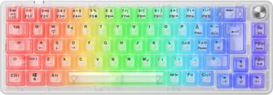 NOS C450 Mini Clear65 tangentbord (genomskinligt)
