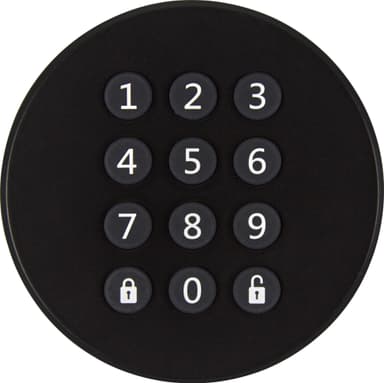 Danalock Danapad V3 knappsatslås (svartbrunt)