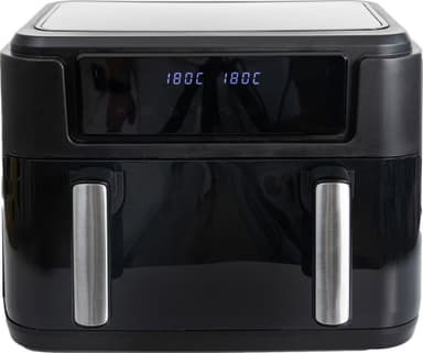 Gastronom dubbelzon airfryer 18290008 (svart)