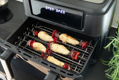 Gastronom dubbelzon airfryer 18290008 (svart)