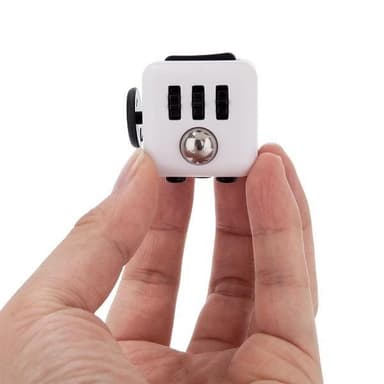 Fidget Cube, Vit/Svart