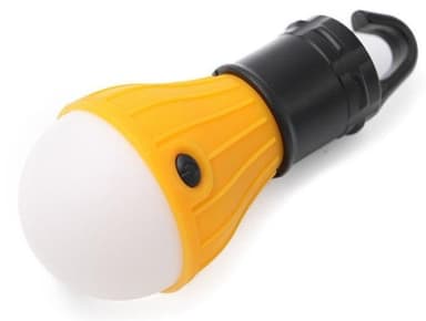 Batteridriven Campinglampa med krok
