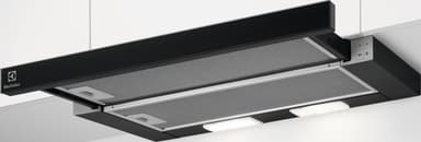 Electrolux Serie 300 Utdragbar Köksfläkt LFP326FB (svart 60cm)