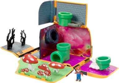Nintendo Super Mario Bros Movie Mini World Van Playset