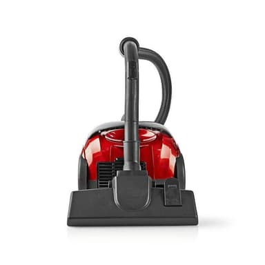Nedis Dammsugare med påse | Med Väska | 700 W | Dammkapacitet: 1.5 l | Kombi Borste | aktionsradie: 7 m | Hepa | Antracit / Röd