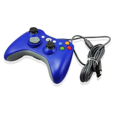 Handkontroll till Xbox 360 (Blå)
