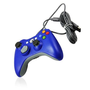 Handkontroll till Xbox 360 (Blå)