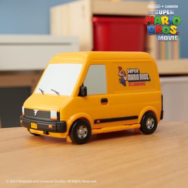 Nintendo Super Mario Bros Movie Mini World Van Playset