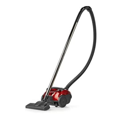 Nedis Dammsugare med påse | Med Väska | 700 W | Dammkapacitet: 1.5 l | Kombi Borste | aktionsradie: 7 m | Hepa | Antracit / Röd