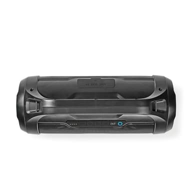 Nedis Bluetooth® Party Boombox | 6 timmar | 2.0 | 120 W | Uppspelning av media: AUX / Micro SD / USB | IPX5 | Synkroniseringsbar | Bärhandtag | Festljus | Svart