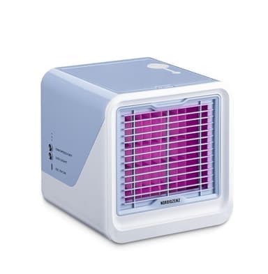 NORDIQZENZ Easy Air Cooler Cube - Luftkylare, renare, fuktare