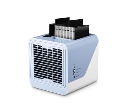 NORDIQZENZ Easy Air Cooler Cube - Luftkylare, renare, fuktare