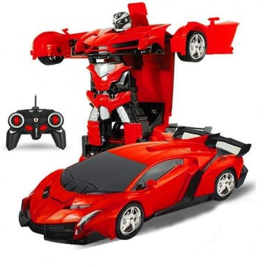 Transformerande RC Bil, Röd