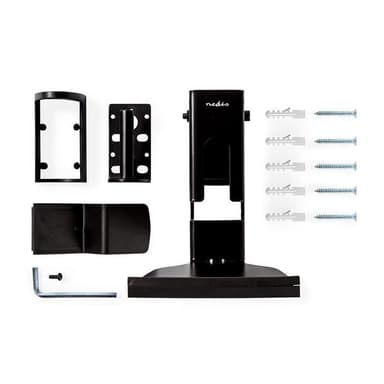 Nedis Högtalar Fäste | Kompatibel med: Sonos® Five™ / Sonos® PLAY:5™ | Vägg | 7 kg | Tilt / Vridning | Går att tilta | ABS / Stål | Svart