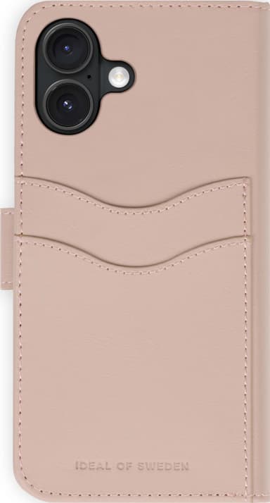 Ideal of Sweden Magnet Wallet+ iPhone 16 plånboksfodral (rosa)