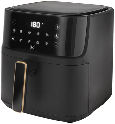 F&B Digital Dual Heat airfryer 8L (svart)