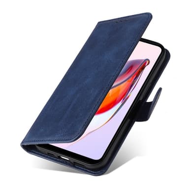 SKALO Xiaomi Redmi 12C 4G Plånboksfodral i PU-Läder - Blå