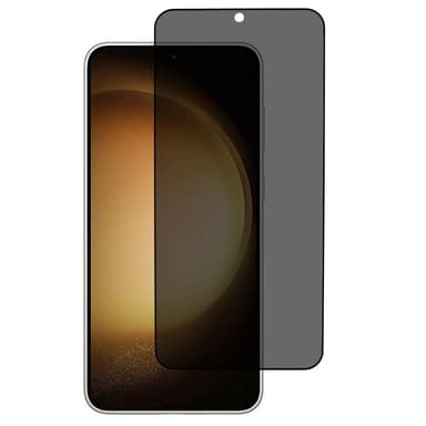 2-PACK SKALO Samsung Galaxy S24 Privacy Skärmskydd Härdat Glas - Svart