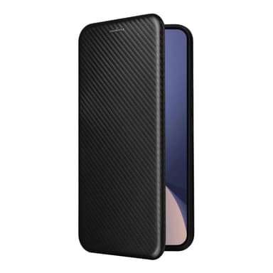 SKALO Xiaomi 13 Pro 5G Carbon Fiber Plånboksfodral - Svart