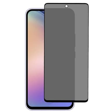 2-PACK SKALO Samsung Galaxy A54 5G Privacy Skärmskydd Härdat Glas - Svart