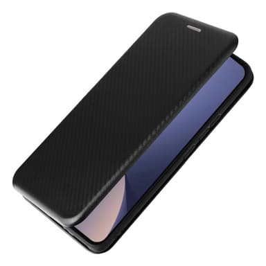 SKALO Xiaomi 13 Pro 5G Carbon Fiber Plånboksfodral - Svart