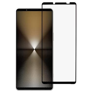 2-PACK SKALO Sony Xperia 1 VI 5G Heltäckande Skärmskydd Härdat Glas - Svart