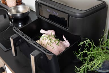 Gastronom dubbelzon airfryer 18290008 (svart)