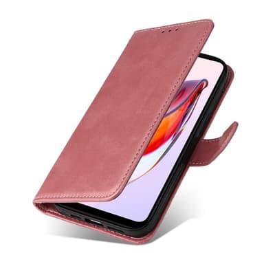 SKALO Xiaomi Redmi 12C 4G Plånboksfodral i PU-Läder - Rosa