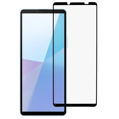 SKALO Sony Xperia 10 VI 5G Heltäckande Skärmskydd Härdat Glas - Svart
