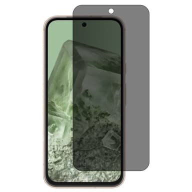 2-PACK SKALO Google Pixel 8a Privacy Skärmskydd Härdat Glas - Svart