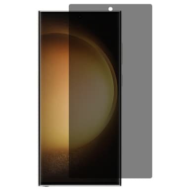 SKALO Samsung Galaxy S24 Ultra Privacy Skärmskydd Härdat Glas - Svart