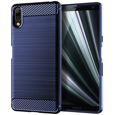 Stöttåligt Armor Carbon TPU-skal Sony Xperia L3 - Röd