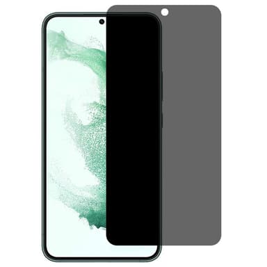 2-PACK SKALO Samsung Galaxy S23 Plus Privacy Skärmskydd Härdat Glas - Svart