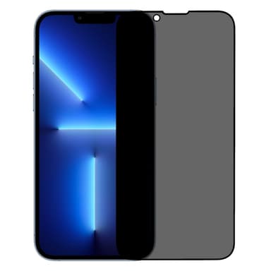 2-PACK SKALO iPhone 13 Pro Privacy Skärmskydd Härdat Glas - Svart