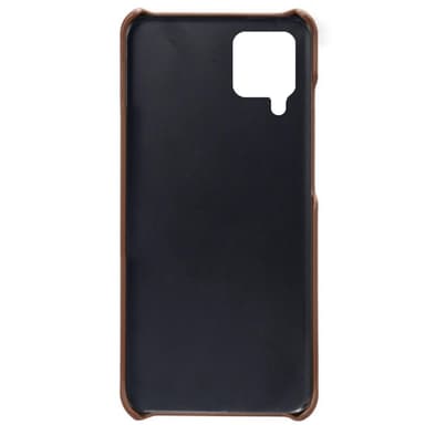 SKALO Samsung A22 4G PU-Läder Korthållare Skal - Brun