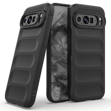SKALO Google Pixel 9 Pro XL Rugged Bumpers TPU-Skal - Svart