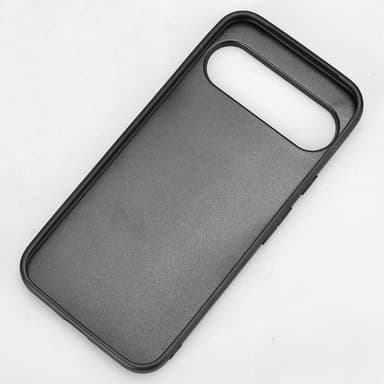 SKALO Google Pixel 9/9 Pro PU-Läder Skal med Handrem - Svart