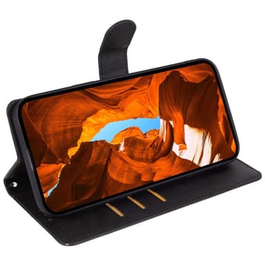 SKALO OnePlus Nord 4 Premium Plånboksfodral - Svart