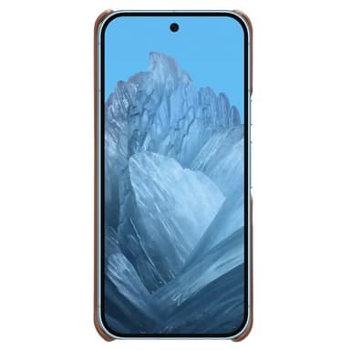 SKALO Google Pixel 9/9 Pro PU Läder Skal med Korthållare/Plånbok - Brun