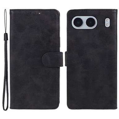 SKALO OnePlus Nord 4 Premium Plånboksfodral - Svart