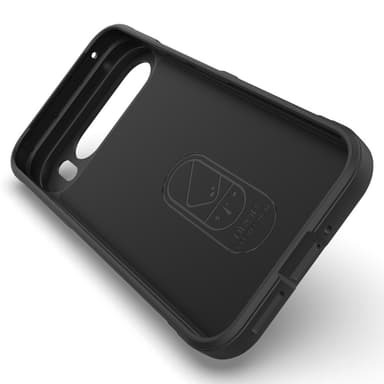 SKALO Google Pixel 9 Pro XL Rugged Bumpers TPU-Skal - Svart
