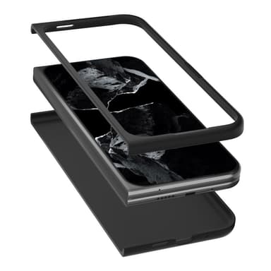 ABEEL Google Pixel 9 Pro Fold Crocodile Skal - Brun