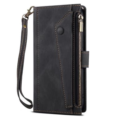 SKALO Google Pixel 9/9 Pro ESEBLE Big Wallet Plånboksfodral - Svart