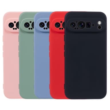 SKALO Google Pixel 9/9 Pro Ultratunn TPU-Skal - Röd
