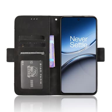SKALO OnePlus Nord 4 6-FACK Plånboksfodral - Svart