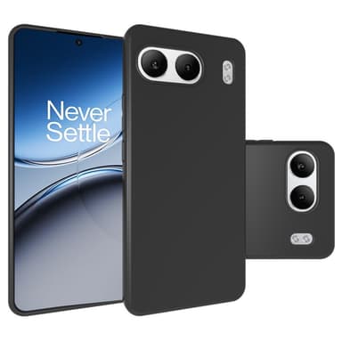SKALO OnePlus Nord 4 Mattsvart Ultratunn TPU-Skal