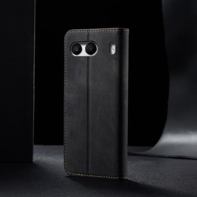 SKALO OnePlus Nord 4 Jeans Plånboksfodral - Svart