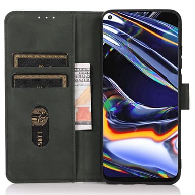 SKALO Google Pixel 9 Pro XL KHAZNEH Plånboksfodral i PU-Läder - Grön