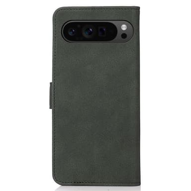 SKALO Google Pixel 9 Pro XL KHAZNEH Plånboksfodral i PU-Läder - Grön