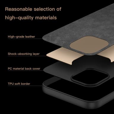 SKALO OnePlus Nord 4 PU-Läder Hybrid Skal - Grön
